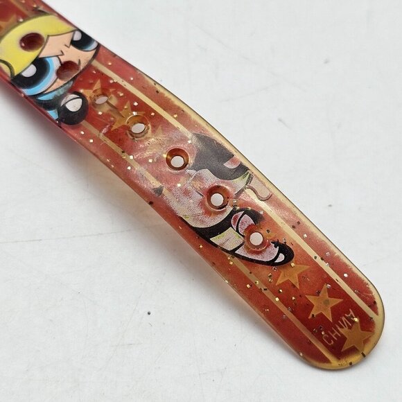 Powerpuff Girls Analog Watch For Kids Pink Red Star Strap Vintage READ ME - Picture 5 of 8